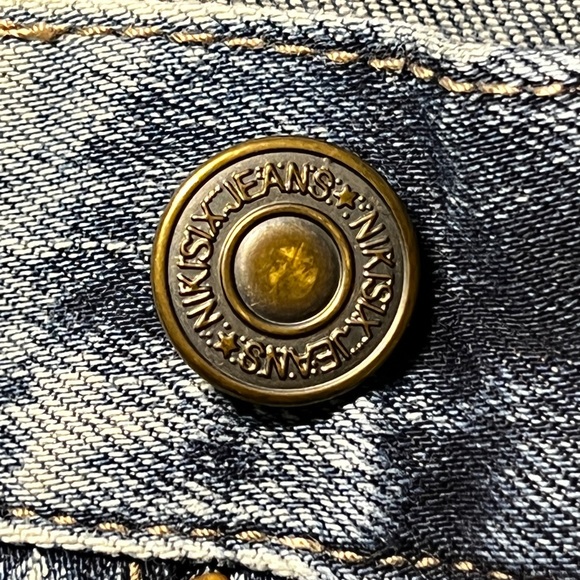 Nikisix Denim Brand Blue Lady Jean Size 25 - Picture 4 of 11